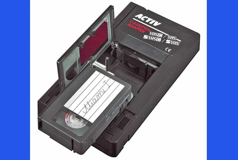 Адаптер для кассет vhs Адаптер для кассеты видеокамеры VHS в кассету 8