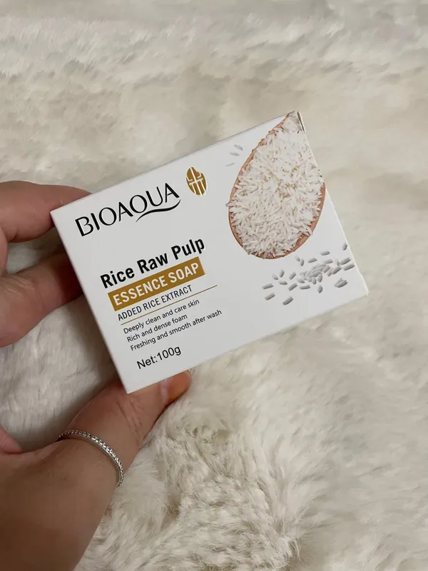 Bioaqua guruchli oqartiruvchi sovun 1