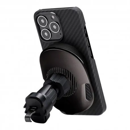 Автомобильный держатель Pitaka MagEZ Car Mount Lite Car Vent Black — фото 4