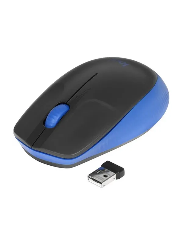 Мышь Logitech M190, беспроводная, оптическая, 1000 dpi, синий — фото 2