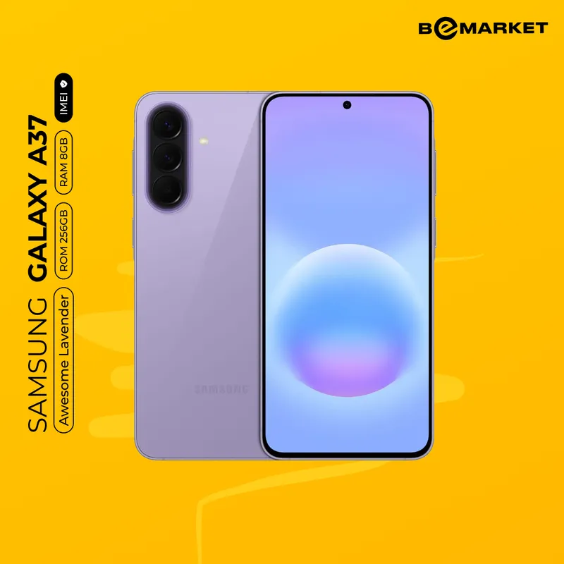 Samsung Galaxy A37, Awesome Lavender, 8/256 GB