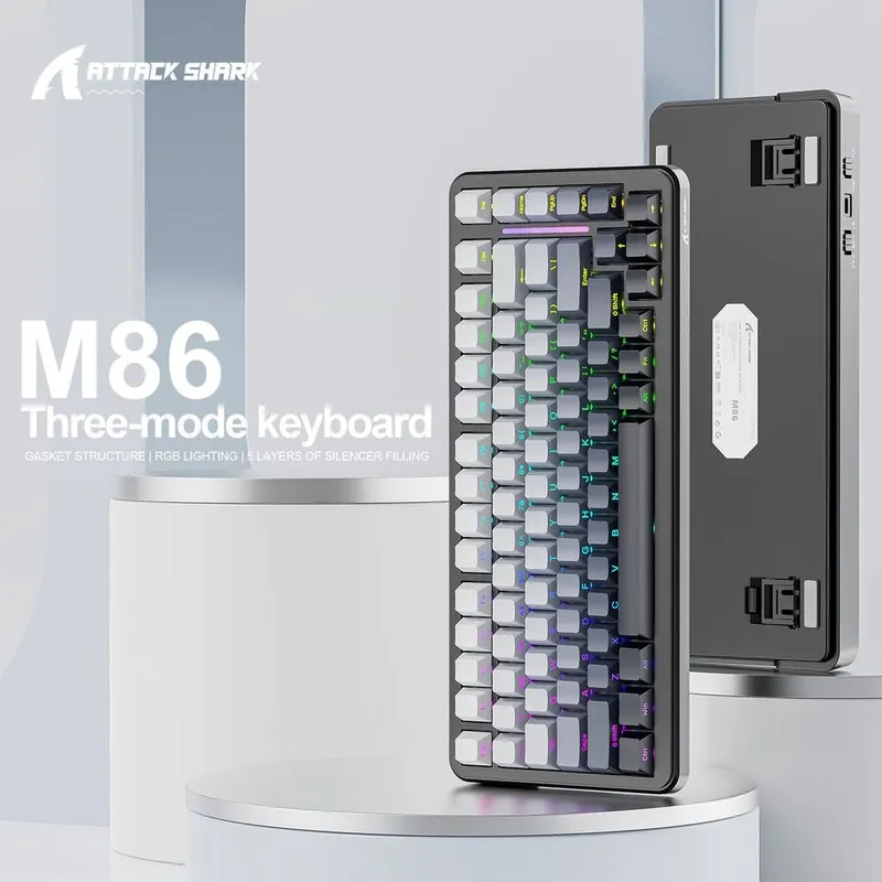 NEW Attack shark M86 Wireless mechanic