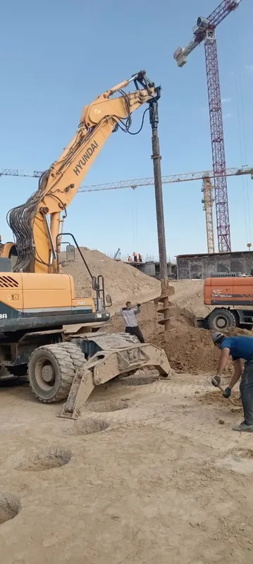 Ямабур хизмати. Услуги ямабура. Сваи ва козик хизмати. Ерни ковлаш.