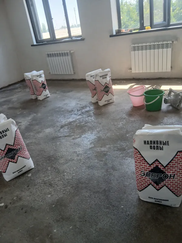 Делаем наливной пол и ламинат 4 Делаем наливной пол и ламинат 4