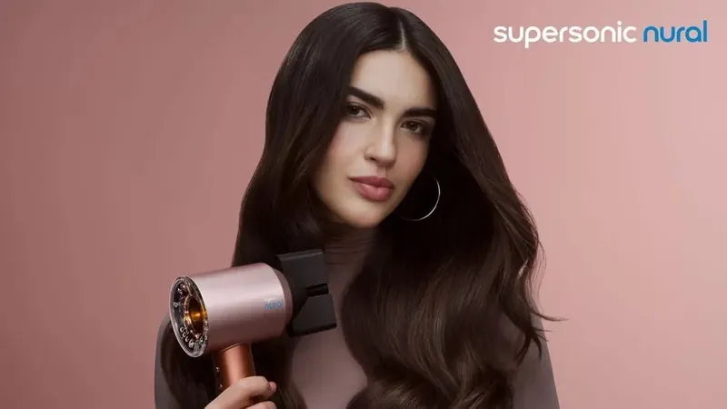 Dyson Supersonic Nural hair dryer Amber silk 2 Dyson Supersonic Nural hair dryer Amber silk 2