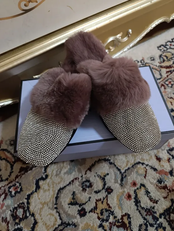Тапочки с мехом