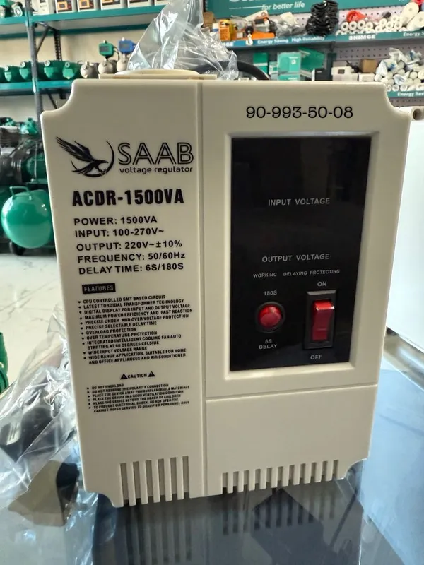 Стабилизатор напряжения SAAB ACDR2000 Вт 220В 2 кВт ГАРАНТИЙНЫЙ реле — фото 4