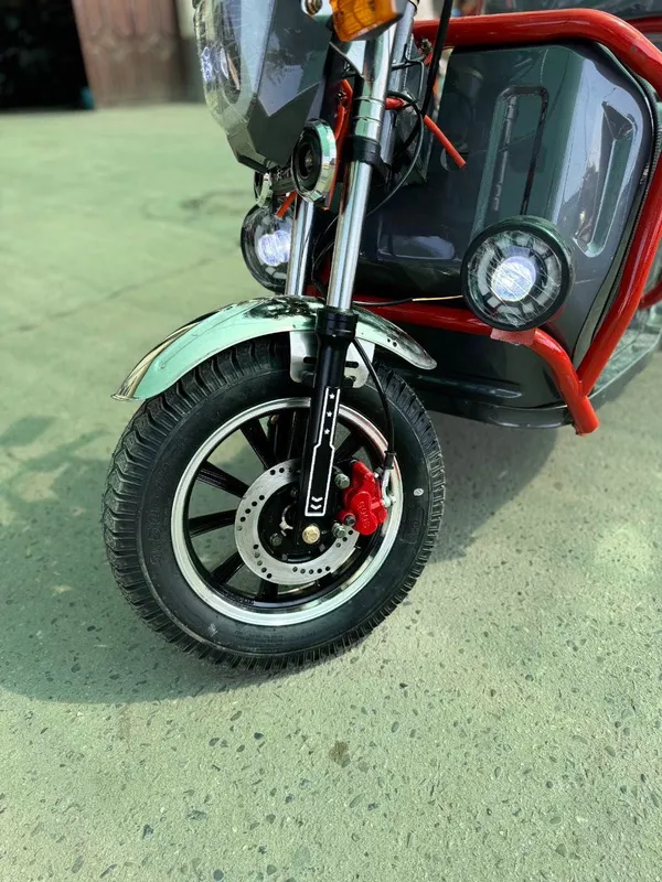 trisikl, skuter, elektro trisikl, moto, stakan — фото 3