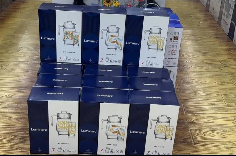 Ikkalisi 215.000 Luminarc Gravin stakan va Tuzdon Ikkalisi 215.000 Luminarc Gravin stakan va Tuzdon
