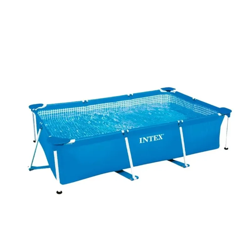 Каркасный бассейн INTEX прямоугольный 260х160х65см, — фото 4