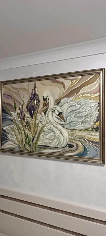Картина “ Лебединая верность"