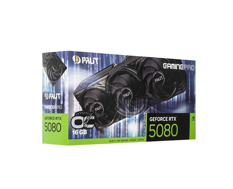 - Видеокарта Palit RTX 5080 GamingPro OC (NE75080S19T2-GB2031A) 4 - Видеокарта Palit RTX 5080 GamingPro OC (NE75080S19T2-GB2031A) 4