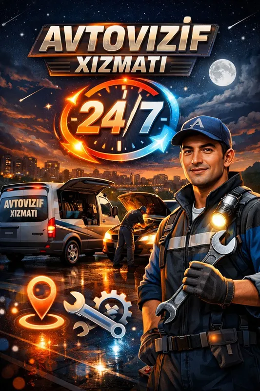 Avtousta 24/7 avtovizif xizmati avto vizov avto benzanasos