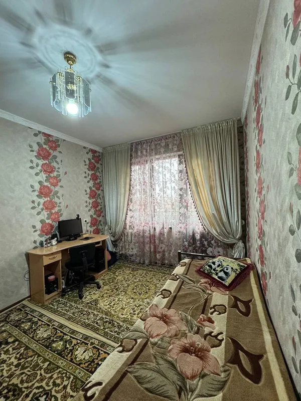 3 хоналик 4 хона қилинган, ремонти зўр, 2 та балкон,Интернет. — фото 5