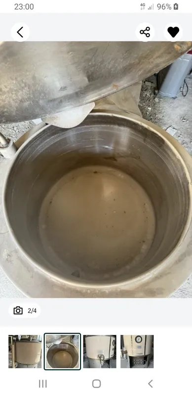 Паровой котёл для изготовления сыров (СССР) — фото 1