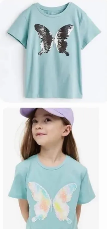 Футболка нарядная H&M — фото 1 Футболка нарядная H&M — фото 1