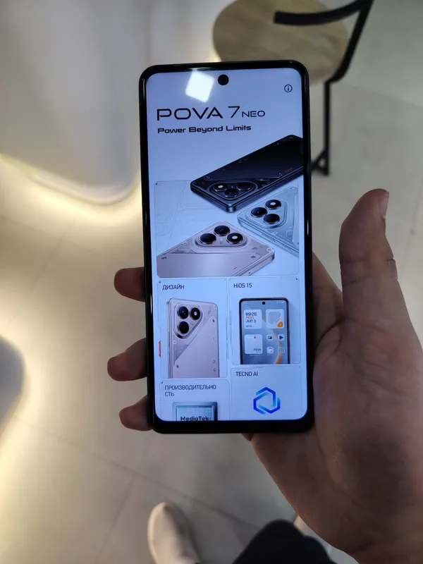 Смартфон Tecno Pova 7 Neo 8+256 Geek Black 2
