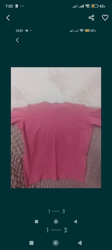 Фудболка чистого хлопка.