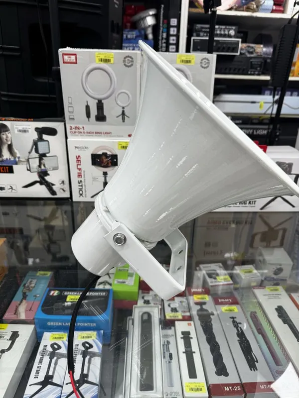 Рупор 50w, громкоговоритель, колонка, динамик для оповещения, навесная 2