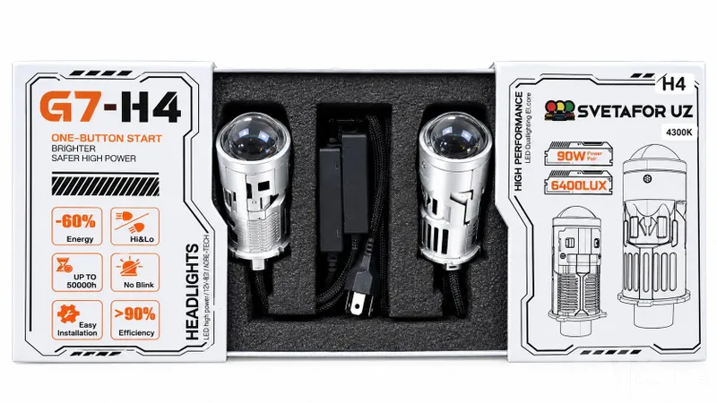 Mini Bi-led G7-H4 3 Mini Bi-led G7-H4 3