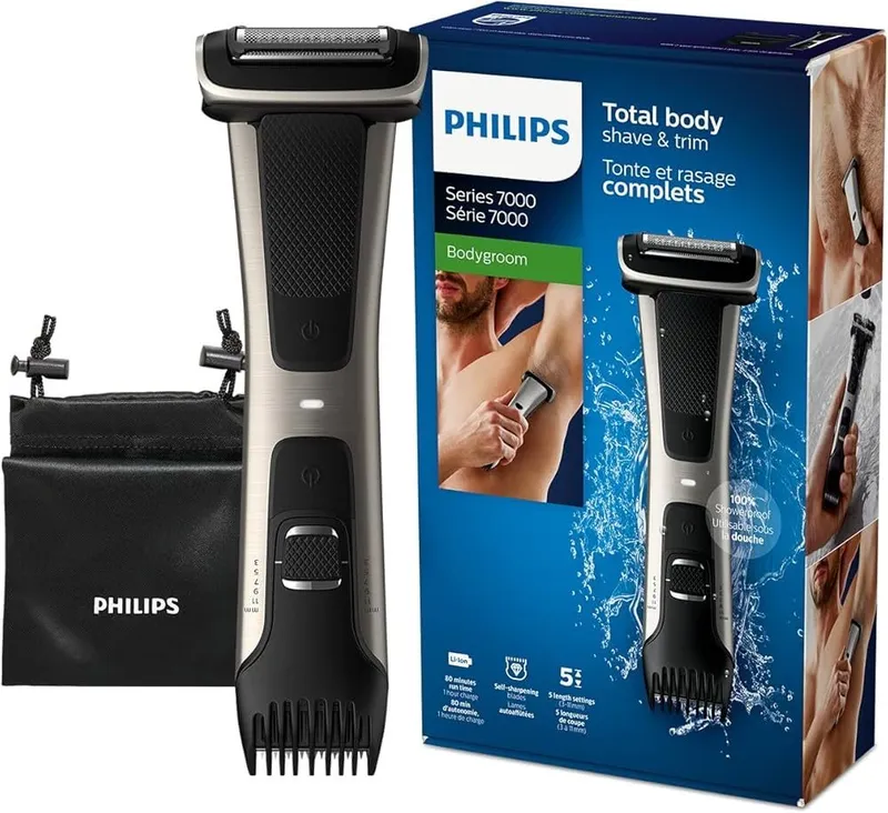 Триммер Philips BG7025/13 Series 7000 для тела,