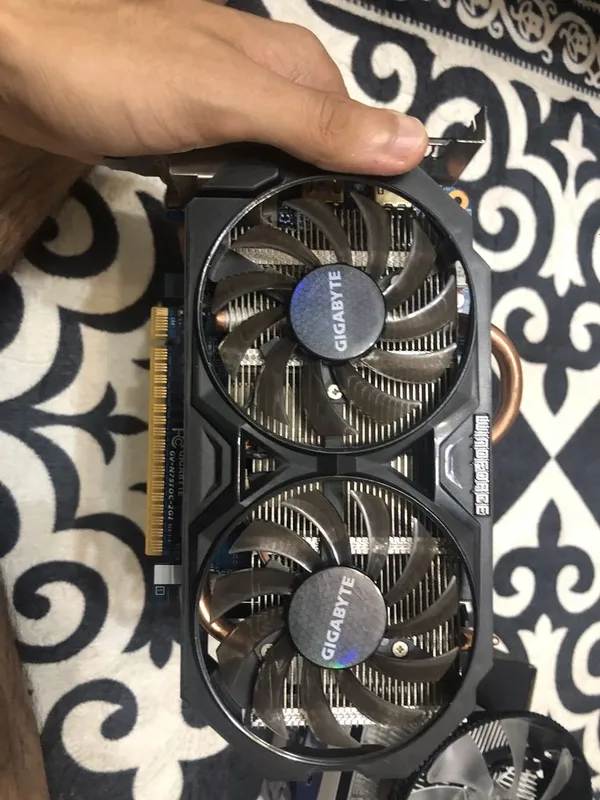 Gigabyte GeForce GTX 750 Ti WINDFORCE va kuler — фото 1