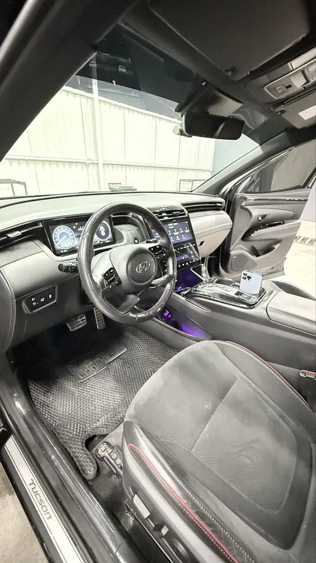 Продаю Hyundai Tucson N Line 2023 года выпуска. Черного цвета 6