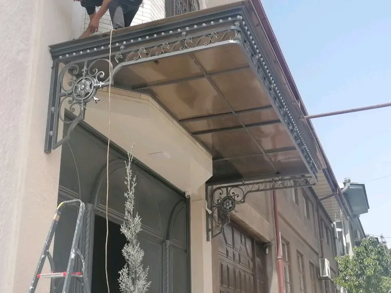 ворота на заказ покраска акфа покраска — фото 3