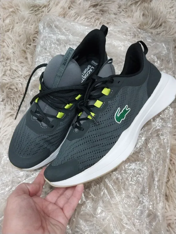 Мужские кроссовки Lacoste Men's Run Spin Sneaker. — фото 2
