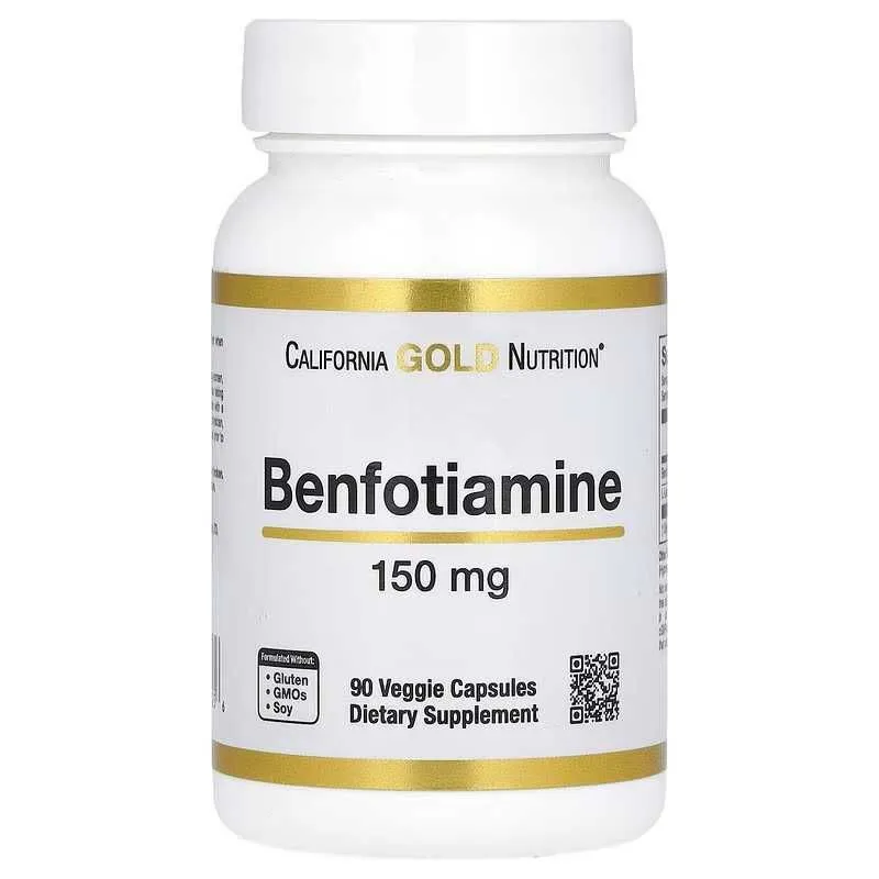 California Gold Benfotiamine бенфотиамин — фото 1