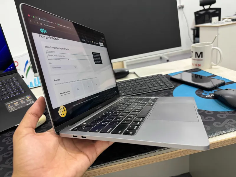 MacBook Pro M1, 16 / 512 GB, 81% yomkost, 13.3 inch. 3