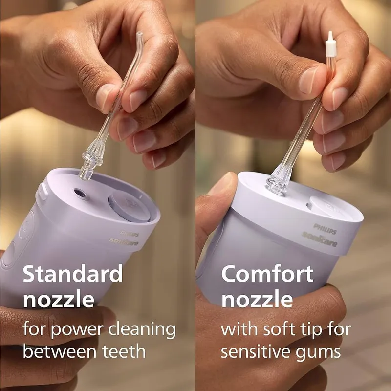Philips Sonicare HX3333/23 Compact Flosser 1000 - portativ irrigator — фото 6