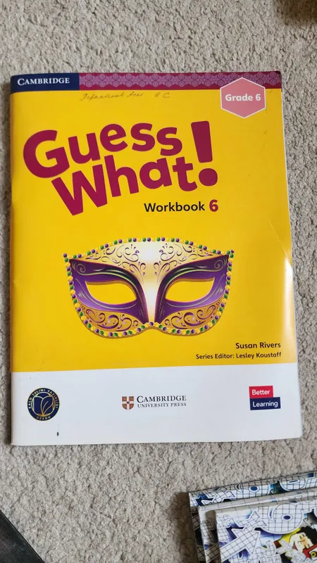 Учебник английского Guess What! Grade 6. Workbook Susannah Reed.