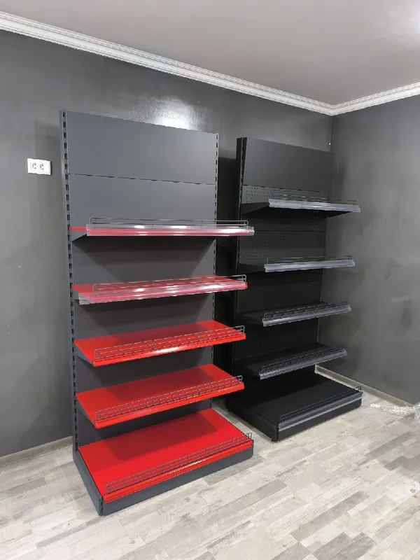 Металлические торговые стеллажи для магазинов