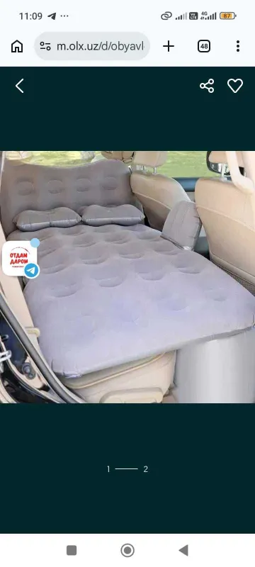 Матрас для машины для авто avto uchun matras Доставка 2 Матрас для машины для авто avto uchun matras Доставка 2