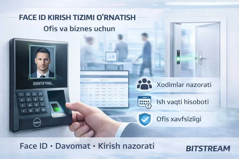 Face ID | Feys aydi | kirish nazorati | Xodimlar nazorati tizimi