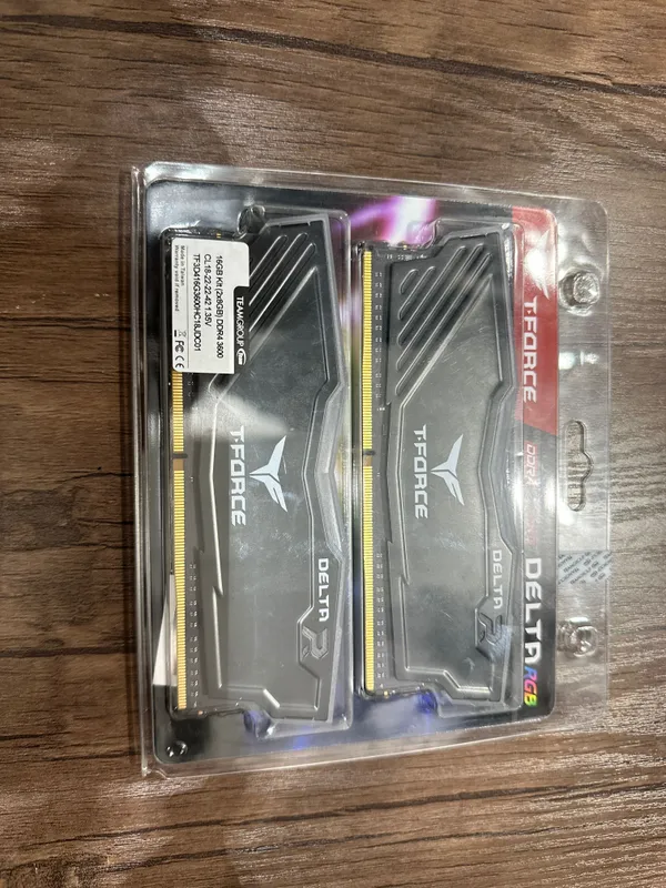 TeamGroup T-Force Delta RGB 16GB 3600MHz 2x8gb DDR4 — фото 1