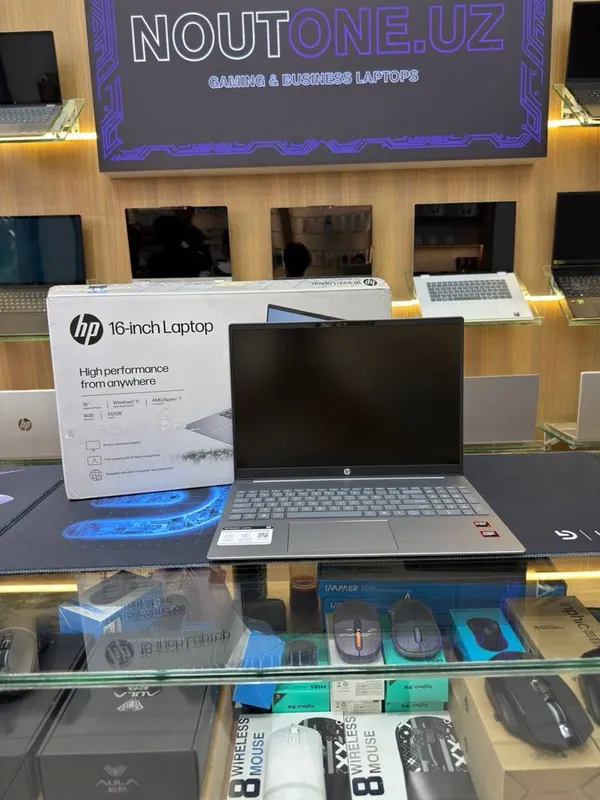 Noutbuk HP Pavilion 16 / Amd Ryzen 7 8840U / 8 Gb/ 512Gb/ Ноутбук