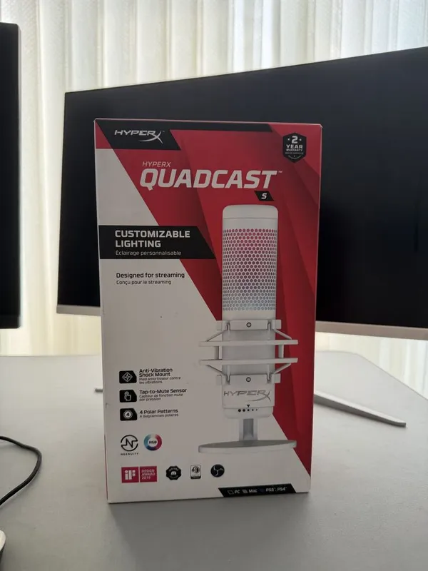 Микрофон hyperx QUADCAST s 1 Микрофон hyperx QUADCAST s 1