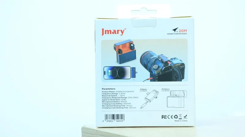 Mikrafon tel va kamera uchun Jmary model 2