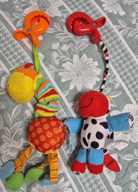 Игрушки шуршалки прищепки
