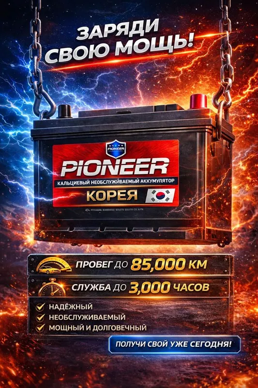 Аккумуляторы Pioner 2 Аккумуляторы Pioner 2