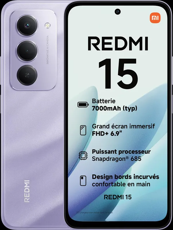 Смартфоны Xiaomi Redmi 15, 8/256 GB.  Доставка.