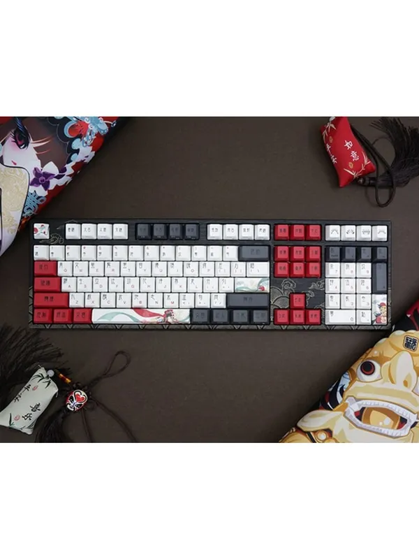 Механическая клавиатура Varmilo Beijing Opera (VEA108), Cherry MX Brown, USB — фото 4