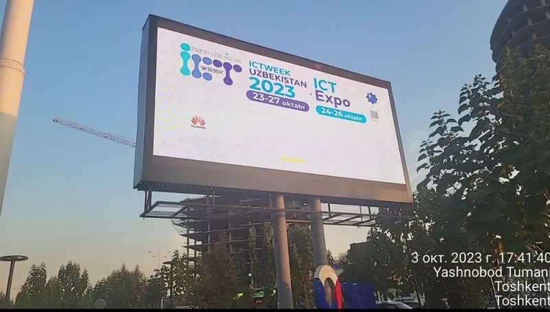 Led ekranda tashqi reklama/Наружная реклама в Бухаре/Лед экранда рекла — фото 3