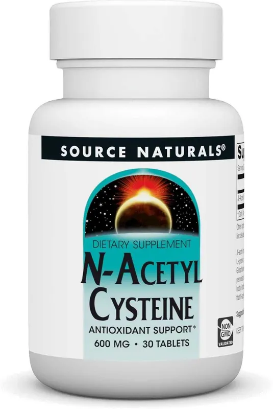 NAC ( НАК ) N-ацетилцистеин 600 мг Source Naturals N-Acetyl Cysteine