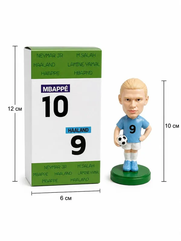 🇳🇴 Мини-фигурка Haaland 4 🇳🇴 Мини-фигурка Haaland 4