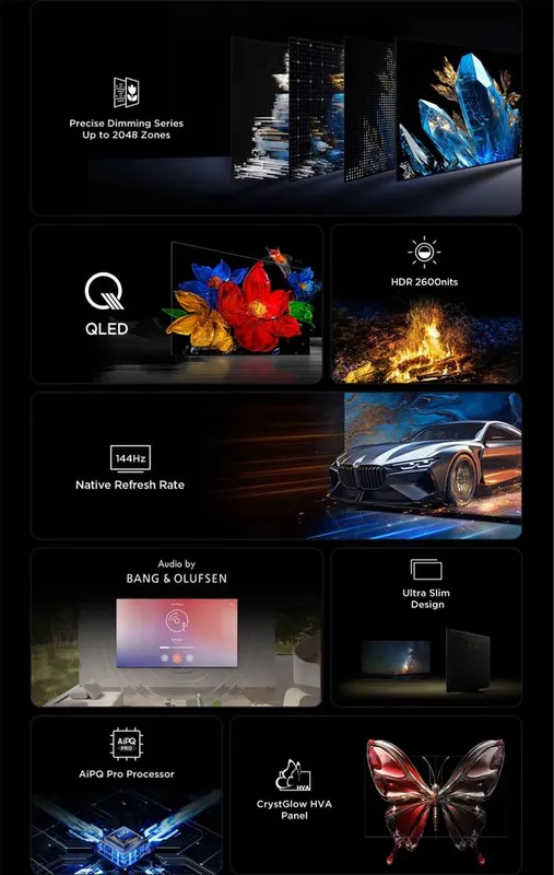 Телевизор TCL 55 C7K Premium QD MiniLED 144hz 2025 новый — фото 3