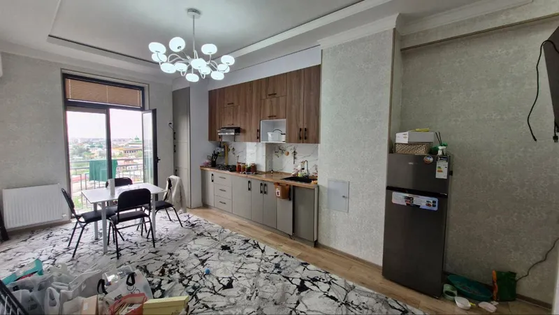 2-комнатная квартира, 58 м², 7/12, евроремонт, с мебелью и техникой (Шайхантахурский район) — фото 6