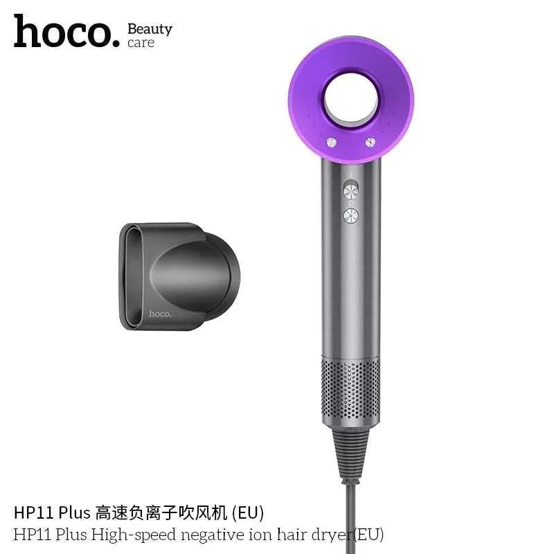 Hoco HP11 Plus Профессиональные Фен отрицательными ионами EN Dyson — фото 6